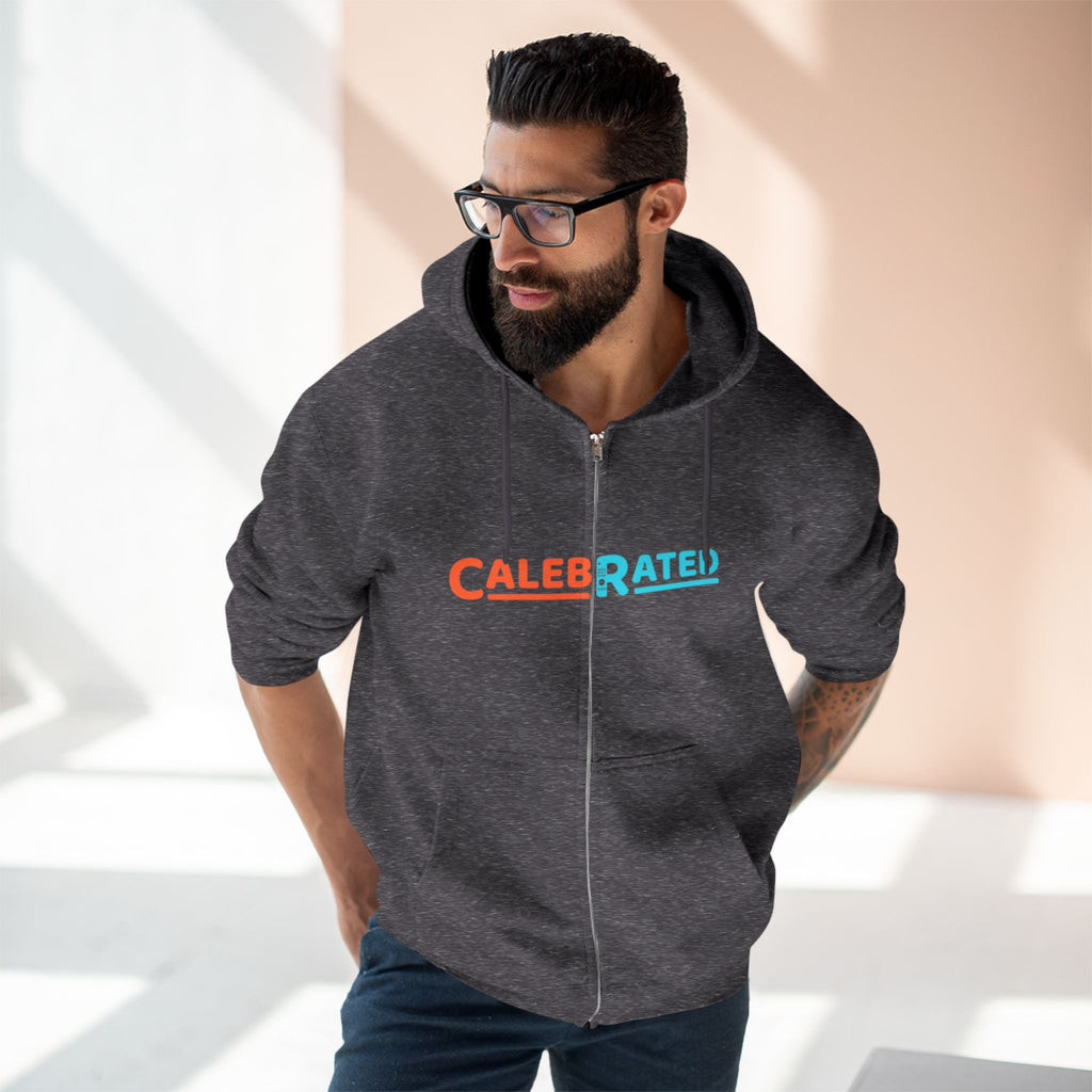 CalebRated Logo Zip Hoodie