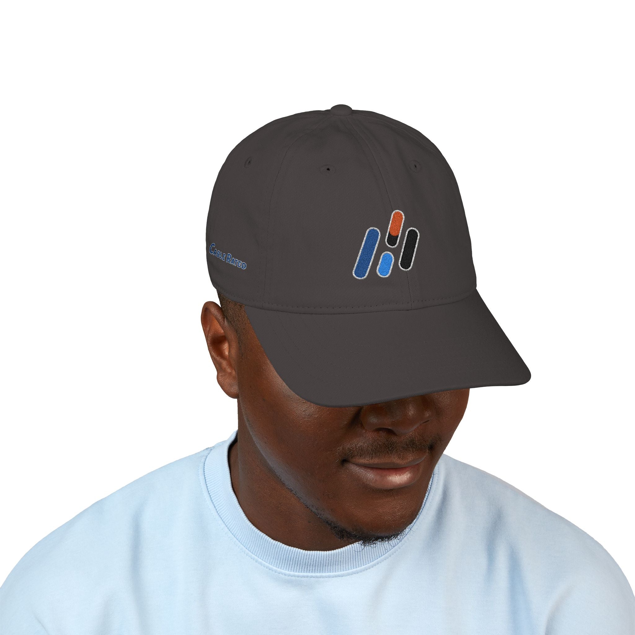 CableRated Embroidered Logo Baseball Cap